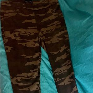 Sanctuary leggings / pants military pattern